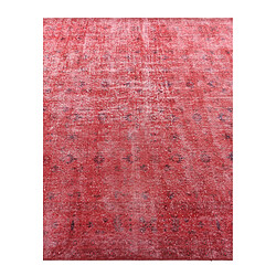 Vidal Tapis de laine 323x206 rouge Ultra Vintage pas cher