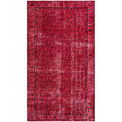 Vidal Tapis de laine 292x165 rouge Ultra Vintage