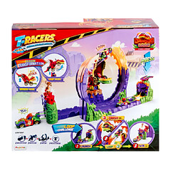 Avis Magic Box Int. Ensemble T-Racers Dragon Loop Action Figure Tiki Twist Lanceur