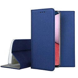 Acheter Htdmobiles Housse etui portefeuille avec coque interieure en silicone pour Realme C67 4G + film ecran - BLEU MAGNET