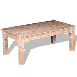 Acheter vidaXL Table basse Bois d'acacia 110x60x45 cm