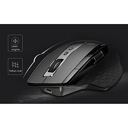 Universal Souris sans fil multimode rechargeable entre Bluetooth 3.0/4.0 et 2.4G Commutateur 3200 ppp 4 connexions de périphériques