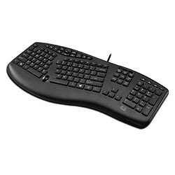 Adesso AKB-160UB-FR, TruForm™ Ergonomic Desktop Keyboard AZERTY (French layout) pas cher