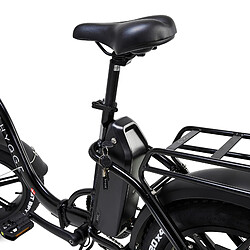 Avis Hygge Bikes Hygge Vester Étape | Vélo pliant électrique 20 pouces Fat Tire E-Bike | Onyx Black