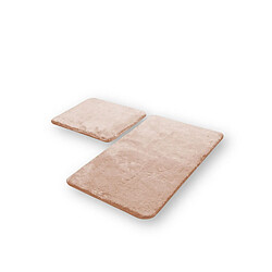 EPIKASA Lot de 2 Tapis de Salle de Bain Plush