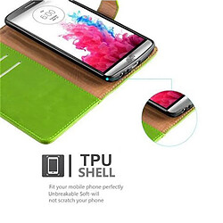 Cadorabo Coque LG G3 Etui en Vert pas cher