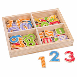 Avis Bigjigs Toys Chiffres magnétiques en bois