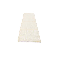 Avis Vidal Tapis de couloir en laine 305x79 beige Darya