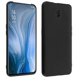 Avizar Coque Oppo Reno Protection Silicone gel souple Antichoc ultra fine Noir