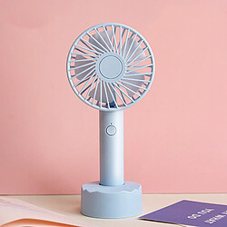 (Bleu) Summer 3in1 Moteur sans Balais Portable Multifonctionnel Petit Ventilateur Chargement Usb