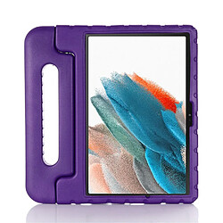 Coque en TPU antichoc, eva léger, anti-rayures avec béquille violet pour votre Samsung Galaxy Tab A8 10.5 (2021)