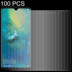 Wewoo Film de verre trempé de bord courbé de dureté 2.5D de la surface 9H de 0.26mm pour le compagnon 20 de Huawei