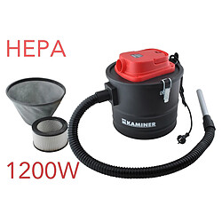 KAMINER Aspirateur/souffleur vide cendres cheminée poêle 1200W