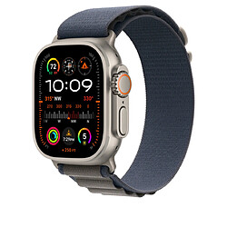 Acheter Bracelet pour Apple Watch 49mm avec boucle Alpine bleue Moyen