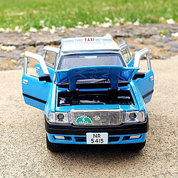 Acheter Universal 1: 32 Toyota Crown Die Casting Alliage Métal Hong Kong Taxi Taxi Collection Car Model Draw Echo Light Toy Car | Die Casting Toy Car(Bleu)