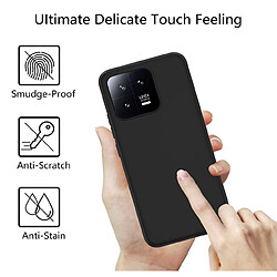 Acheter Htdmobiles Coque pour Xiaomi 13 5G - housse etui silicone gel fine + film ecran - NOIR