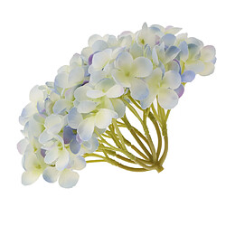 hortensia artificiel fleurs en soie arrangements floraux vert et violet pas cher