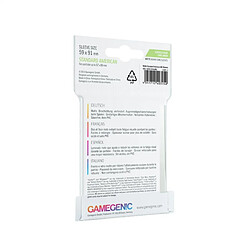 Ac-Deco Gamegenic : Sachet de 50 protège-cartes mate - 4,6 x 7,1 cm - Standard American green