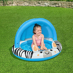 Bestway Piscine Gonflable Enfant Anneau Safari 97x66 cm +2 Ans Jardin 52559 pas cher