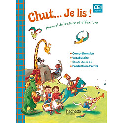 Chut... Je lis ! CE1, cycle 2 : manuel de lecture et d'écriture : livre élève - Occasion