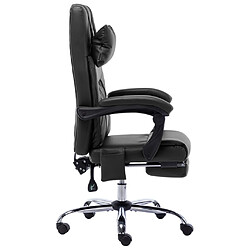 Avis Helloshop26 Chaise fauteuil siège de bureau informatique étude de massage similicuir noir 02_0024018