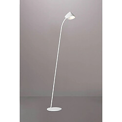 Inspired Lampadaire 1 Lumière, LED 8.5W, 3000K, 600lm, Blanc, 3 ans de Garantie