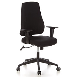 Siège de bureau / Siège pivotant PRO-TEC 100, tissu noir hjh OFFICE