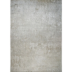 Thedecofactory VERDIO ECAILLE - Tapis motif écaille en relief vert 200x290