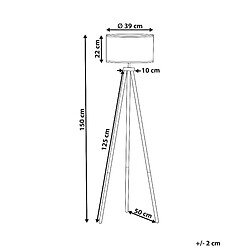 Avis Beliani Lampadaire en rotin naturel PENTON