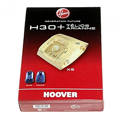 Hoover 09178278 h30s sacs, boîte, lot de 5 sac pour aspirateur hoover