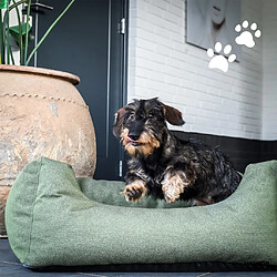 Madison Lit d'extérieur pour chien Manchester 80x67x22 cm Taupe