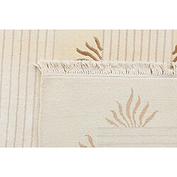 Avis Vidal Tapis de laine 239x170 beige Darya