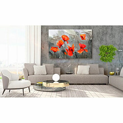 Paris Prix Tableau Imprimé Poppies Watercolour 60 x 90 cm