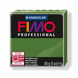 Pâte Fimo 85 g Professional Vert olive 8004.57 - Fimo