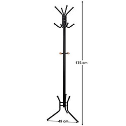 Acheter Porte-Manteaux Perroquet en métal et 12 Crochets RCR17B SONGMICS®