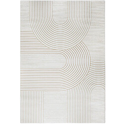 ICONIK INTERIOR Grand Tapis Design Contemporain et Moderne - Beige (290x200 cm) - Grut Beige