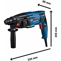 Marteau perforateur BOSCH Professional GBH 2-21 720 W 1200 rpm pas cher