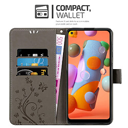 Cadorabo Coque Samsung Galaxy A11 / M11 Etui en Gris