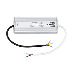 Ledkia Bloc d'Alimentation Étanche 12V DC 60W 5A IP67