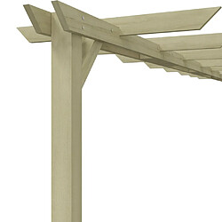 Avis vidaXL Pergola de jardin Pin imprégné 360x200x60 cm