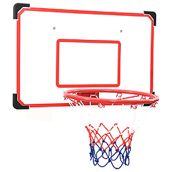 vidaXL Ensemble de panneau de basket mural 5 pcs