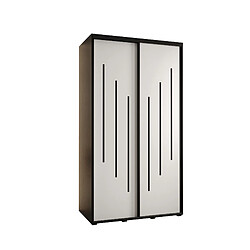 Abiks Meble Armoire DAVOS 8 À Portes Coulissantes 235,2/130/45 2 Portes