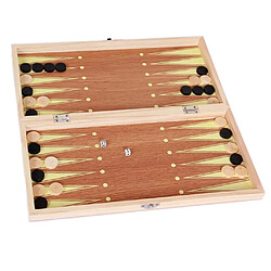 Jeu échecs en bois Jeu société traditionnel Chess