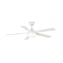 faro Plafonnier ventilateur Izaro blanc 42 Cm