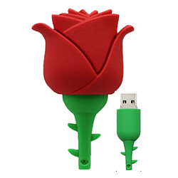 Wewoo Clé USB Creative Rose U Disk MicroDrive 16 Go USB 2.0 rouge