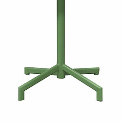 Avis Mes Table de jardin 60x60x71cm en métal vert - BACA