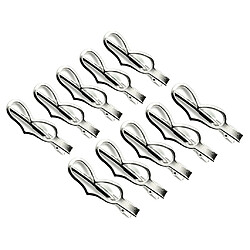 10 Pcs Coeur Épingle À Cheveux Clip Fer Glisser Grip Barrette Dames Filles pas cher