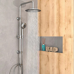 Avis EISL Ensemble de douche de tête Screwing or Sticking chrome