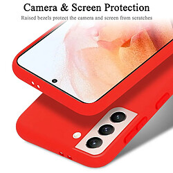 Cadorabo Coque Samsung Galaxy S21 5G Etui en Rouge pas cher