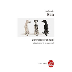 Construire l'ennemi : et autres écrits occasionnels - Occasion